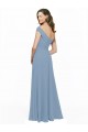 Shop Chiffon Bridesmaid Dress with Classic Off the Shoulder Neckline Ottawa