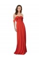 Shop Chiffon A-Line Bridesmaid Dress with Ruched Bodice Ottawa