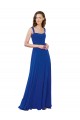 Shop Square Neck A-Line Long Floor Length Chiffon Bridesmaid Dress Ottawa