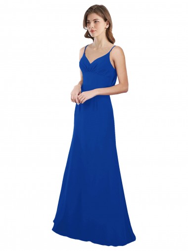 Shop Softly Flared Chiffon Bridesmaid Dress with Sweetheart Neckline Ottawa
