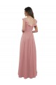 Shop Chiffon A-Line Bridesmaid Dress with V-Neck Wrap Bodice Ottawa
