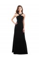 Shop Chiffon A-Line Bridesmaid Dress with Criss Cross Halter Top Ottawa