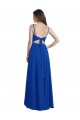 Shop Draped High Low Chiffon Bridesmaid Dress with Cross Over Bodice Ottawa