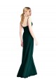 Shop Wide V-Neck Long Spaghetti Strap Chiffon Bridesmaid Dress Ottawa