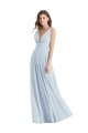 Shop Plunge Deep V-Neckline Low Back Chiffon Bridesmaid Ress Ottawa