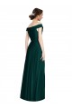 Shop Full length Off the Shoulder Chiffon Bridesmaid Dress Ottawa