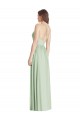 Shop Criss Cross Strap Backless Maxi Long Chiffon Bridesmaid Dress Ottawa