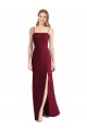 Shop Tie-Back Cutout Trumpet Chiffon Bridesmaid Dress with Front Slit Ottawa