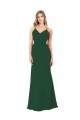 Shop Criss Cross Strappy Chiffon Bridesmaid Dress Ottawa