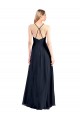 Shop Plunging V-Neckline Halter Chiffon Wrap Bridesmaid Dress / Prom Dress with High Slit Ottawa