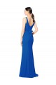 Shop Low Back Sleeveless Chiffon Bridesmaid Dress with Side Slit Ottawa