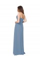 Shop Chiffon A-Line Wraparound Draping Long Bridesmaid Dress Ottawa