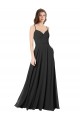 Shop Cowl Back Spaghetti Straps Long Chiffon Bridesmaid Dress  Ottawa