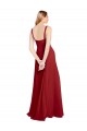 Shop Sweetheart Neckline Long Chiffon Bridesmaid Dress with Side Slit and Wide Straps Ottawa