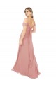 Shop Draped Shoulder Sash Back Chiffon Bridesmaid Dress Ottawa