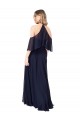 Shop Halter Neck Cold Shoulder Flutter Sleeves Bridesmaid Dress Ottawa