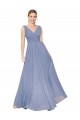 Shop Floor Length High Neck V-Back Chiffon Bridesmaid Dress / Formal Prom Dress Ottawa
