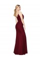 Shop Floor Length High Neck Chiffon Bridesmaid Dress / Formal Prom Dress with Side Slit Ottawa