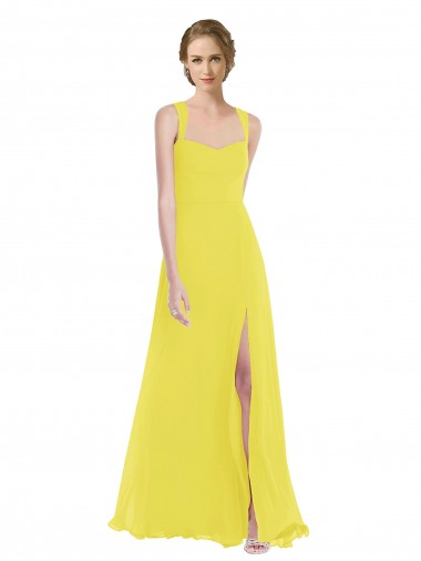 Shop Wide Strap Sweetheart Maxi Bridesmaid Dress Ottawa