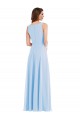 Shop Deep V-Neck Chiffon Maxi Bridesmaid Dress Ottawa