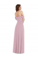 Shop Off the Shoulder Draped Sleeve Maxi Bridesmaid Dress with Front Slit Ottawa