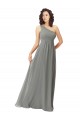 Shop Embroidered One Shoulder Chiffon Bridesmaid Dress Ottawa