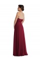 Shop Cuffed Strapless Maxi Formal Bridesmaid Dress with Front Slit Ottawa