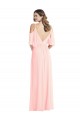 Shop Cold Shoulder Draped Wrap Maxi Bridesmaid Dress Ottawa