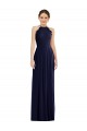 Shop Tie Neck Lace Halter Pleated Skirt Maxi Bridesmaid Dress Ottawa