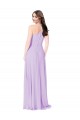 Shop Chiffon A-Line Bridesmaid Dress with Halter Back Ottawa