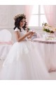 Shop Ivory Ball Gown Sweetheart Floor Length Sleeveless Flower Girl Dress Ottawa