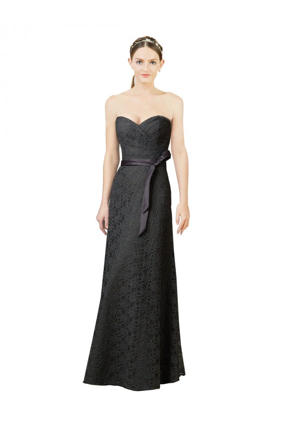 Shop Strapless Lace Bridesmaid Dress with Sweetheart Neckline Ottawa