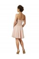 Shop Lace and Chiffon Bridesmaid Dress / Cocktail Dress with Unique Neckline Ottawa
