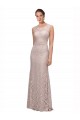 Shop Long Sleeveless All Lace Bridesmaid Dress / Prom Dress with Scoop Neckline Ottawa