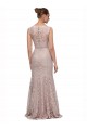 Shop Long Sleeveless All Lace Bridesmaid Dress / Prom Dress with Scoop Neckline Ottawa