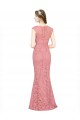 Shop Sweetheart Mermaid Long Lace Bridesmaid Dress / Prom Dress with Wide Straps Ottawa