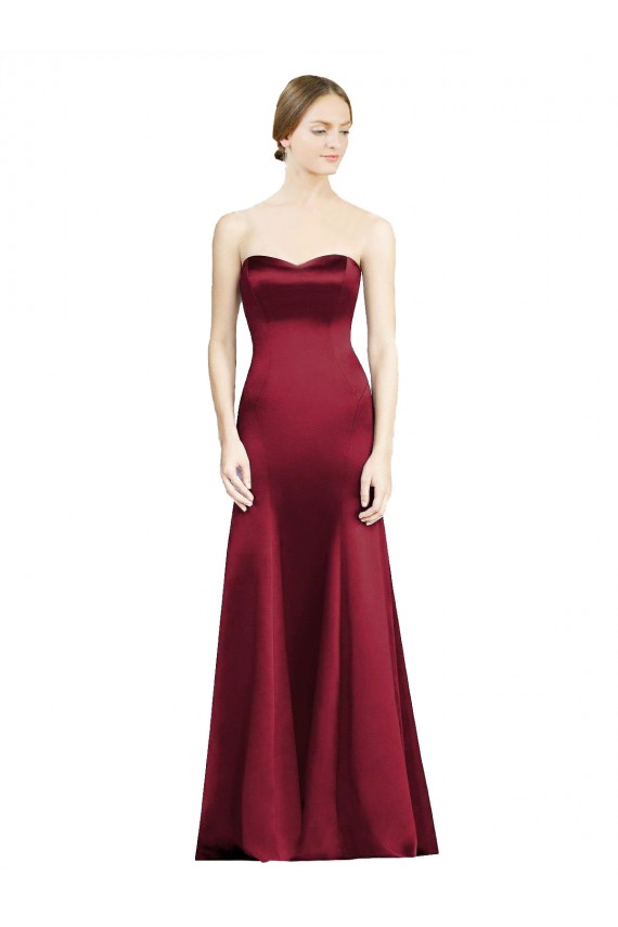 Shop Sweetheart Neckline Bridemaid Dress with Hips Seamed Detail Ottawa