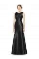 Shop Full Length Mermaid Long Satin Bridesmaid Dress with Keyhole Back Ottawa