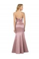 Shop Old Hollywood-Inspired Strapless Formal Satin Bridesmaid Dress / Prom Dress Ottawa