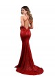 Shop Low Back Mermaid V-Neck Long Formal Sequin Bridesmaid Dress / Prom Dress Ottawa