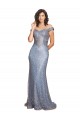 Shop Off the Shoulder Sweetheart Neckline Formal Sequin Bridesmaid Dress / Prom Dress with Thigh High Slit Ottawa