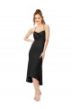 Shop High Low Formal Silky Satin Cowl Neck Cocktail Midi Bridesmaid Dress / Prom Dress Ottawa