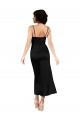 Shop Cowl Neck Formal Tea-Length Short Silky Satin Bridesmaid Dress / Cocktail Prom Dress with Skirt Slit Ottawa