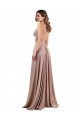 Shop Long A-Line Plunge V-Neckline Formal Spandex Bridesmaid Dress / Prom Dress with Slit Ottawa