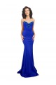 Shop Sweetheart Flower Neckline High Neck Formal Crepe Bridesmaid Dress / Prom Dress Ottawa