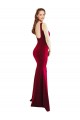 Shop Square Neckline and Backline Fitted Formal Crepe Bridesmaid Dress / Prom Dress Ottawa