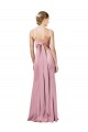 Shop Fit and Flare Slim Formal Crepe Bridesmaid Dress / Prom Dress with Cutout Back Ottawa
