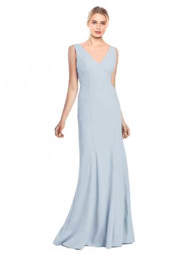 Shop Sleeveless Seamed Bodice Trumpet Bridesmaid Dress / Prom Dress Ottawa