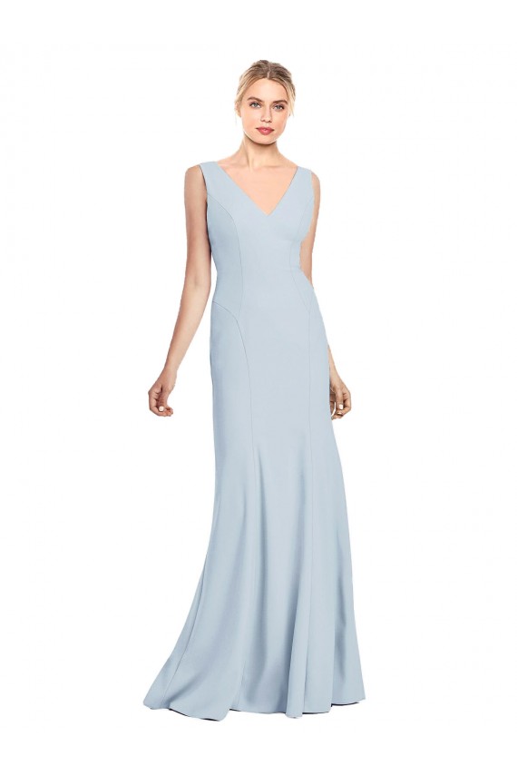 Shop Sleeveless Seamed Bodice Trumpet Bridesmaid Dress / Prom Dress Ottawa