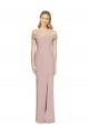 Shop Off the Shoulder Criss Cross Back Trumpet Bridesmaid Dress / Prom Dress Ottawa